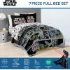 imageJay Franco Disney Moana Queen Comforter Set  7 Piece Bedding Includes Sheet Set ampamp Pillow Covers  Super Soft Floral Kids BeddingMulti  Star Wars 01