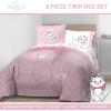 imageJay Franco Disney Moana Queen Comforter Set  7 Piece Bedding Includes Sheet Set ampamp Pillow Covers  Super Soft Floral Kids BeddingPink  Aristocats