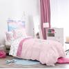 imageJay Franco Disney Moana Queen Comforter Set  7 Piece Bedding Includes Sheet Set ampamp Pillow Covers  Super Soft Floral Kids BeddingPink  Aristocats