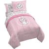 imageJay Franco Disney Moana Queen Comforter Set  7 Piece Bedding Includes Sheet Set ampamp Pillow Covers  Super Soft Floral Kids BeddingPink  Aristocats