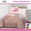 imageJay Franco Disney Moana Queen Comforter Set  7 Piece Bedding Includes Sheet Set ampamp Pillow Covers  Super Soft Floral Kids BeddingPink  Minnie Mouse 01