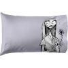 imageJay Franco Disney Nightmare Before Christmas Gothic Romance Queen Sheet Set 4 Piece Set Super Soft and Cozy Kids Bedding Features Jack Skellington ampamp Sally  Microfiber Sheets Official Disney ProductWhite  Nightmare Before Christmas
