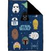imageJay Franco Star Wars Heroes ampamp Villains Weighted Blanket 5 lbs  Measures 36 x 48 inches Kids Bedding Features Darth Vader ampamp Chewbacca  Fade Resistant Super Soft Velboa Official Star Wars Product