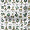 imageJay Franco Star Wars The Mandalorian The Child Queen Sheet Set  4 Piece Set Super Soft and Cozy Kids Bedding Features Baby Yoda Grogu  Fade Resistant Microfiber Sheets Official Star Wars ProductWhite  Mandalorian