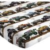 imageMonster Jam Truckin Pals Toddler Sheet Set  3 Piece Set Super Soft and Cozy Kids Bedding Features Grave Digger ampamp Megalodon  Fade Resistant Microfiber Sheets Official Monster Jam ProductMulti  Monster Jam