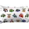 imageMonster Jam Truckin Pals Toddler Sheet Set  3 Piece Set Super Soft and Cozy Kids Bedding Features Grave Digger ampamp Megalodon  Fade Resistant Microfiber Sheets Official Monster Jam ProductWhite  Truckin Palz