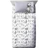 imageJay Franco Disney Nightmare Before Christmas Gothic Romance Queen Sheet Set 4 Piece Set Super Soft and Cozy Kids Bedding Features Jack Skellington ampamp Sally  Microfiber Sheets Official Disney ProductWhite  Nightmare Before Christmas