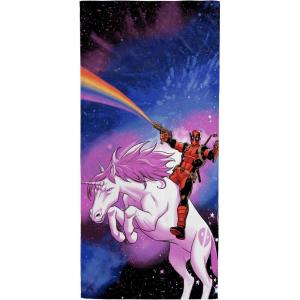 imageJay Franco Strawberry Shortcake Bath Pool Beach Towel  Super Soft and Absorbent 100 Cotton Towel Measures 28 x 58 InchesMulti  Deadpool
