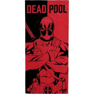 imageJay Franco Strawberry Shortcake Bath Pool Beach Towel  Super Soft and Absorbent 100 Cotton Towel Measures 28 x 58 InchesRed  Deadpool