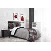 imageJay Franco Marvel Deadpool Bite Me Full Comforter ampamp Sham Set  Super Soft Kids Bedding  Fade Resistant Microfiber Official Marvel Product