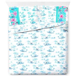 imageJay Franco Kids Sheet Set Includes Sheets and Pillow Cover  100 Microfiber Bedding and Room Decor White  Stitch 4 Piece Full