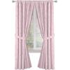 imageJay Franco Black Out Window Curtains for Kids Bedroom 4Piece Drape Set with 2 Tiebacks Grey  Spidey ampamp His Amazing Friends 42quot W x 84quot L Pack of 2Pink  Hello Kitty