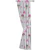 imageJay Franco Black Out Window Curtains for Kids Bedroom 4Piece Drape Set with 2 Tiebacks Grey  Spidey ampamp His Amazing Friends 42quot W x 84quot L Pack of 2Grey  Minnie Mouse