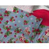 imageJay Franco Kids Comforter Set Includes Sheets and Pillow Covers  Soft and Cozy Bed Set for Stylish Room Decor Blue  Strawberry Shortcake 7 Piece Full Size Bedding