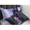 imageJay Franco Satin Pillowcase  Standard Size 20x30 Inch Silky Soft Premium Pillow Cover Pink  Strawberry ShortcakeDark Grey  Fear