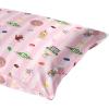 imageJay Franco Satin Pillowcase  Standard Size 20x30 Inch Silky Soft Premium Pillow Cover Pink  Strawberry ShortcakePink  Harry Potter