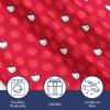 imageJay Franco Satin Pillowcase  Standard Size 20x30 Inch Silky Soft Premium Pillow Cover Pink  Strawberry ShortcakeRed  Hello Kitty