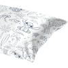 imageJay Franco Satin Pillowcase  Standard Size 20x30 Inch Silky Soft Premium Pillow Cover Pink  Strawberry ShortcakeWhite  Lilo and Stitch