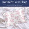 imageJay Franco Satin Pillowcase  Standard Size 20x30 Inch Silky Soft Premium Pillow Cover Pink  Strawberry ShortcakeWhite  Minnie Mouse