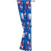 imageJay Franco Window Curtains for Kids Bedroom 4Piece Drape Set with 2 Tiebacks Blue  Spidey ampamp His Amazing Friends 42quot W x 63quot L Pack of 2Blue  Spidey  His Amazing Friends