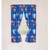 imageJay Franco Window Curtains for Kids Bedroom 4Piece Drape Set with 2 Tiebacks Blue  Spidey ampamp His Amazing Friends 42quot W x 63quot L Pack of 2Blue  Spidey  His Amazing Friends