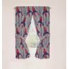imageJay Franco Window Curtains for Kids Bedroom 4Piece Drape Set with 2 Tiebacks Blue  Spidey ampamp His Amazing Friends 42quot W x 63quot L Pack of 2Grey  Spiderman