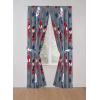 imageJay Franco Window Curtains for Kids Bedroom 4Piece Drape Set with 2 Tiebacks Blue  Spidey ampamp His Amazing Friends 42quot W x 63quot L Pack of 2Grey  Spidey  His Amazing Friends