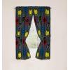imageJay Franco Window Curtains for Kids Bedroom 4Piece Drape Set with 2 Tiebacks Blue  Spidey ampamp His Amazing Friends 42quot W x 63quot L Pack of 2Grey  Marvel Comics