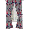 imageJay Franco Window Curtains for Kids Bedroom 4Piece Drape Set with 2 Tiebacks Blue  Spidey ampamp His Amazing Friends 42quot W x 63quot L Pack of 2Grey  Spiderman