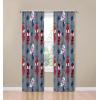 imageJay Franco Window Curtains for Kids Bedroom 4Piece Drape Set with 2 Tiebacks Blue  Spidey ampamp His Amazing Friends 42quot W x 63quot L Pack of 2Grey  Spidey  His Amazing Friends