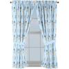 imageJay Franco Black Out Window Curtains for Kids Bedroom 4Piece Drape Set with 2 Tiebacks Grey  Spidey ampamp His Amazing Friends 42quot W x 84quot L Pack of 2Blue  Bluey