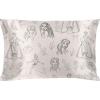 imageJay Franco Satin Pillowcase  Standard Size 20x30 Inch Silky Soft Premium Pillow Cover Pink  Strawberry ShortcakeBeige  Disney Princess