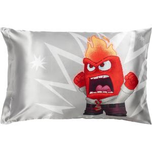 imageJay Franco Satin Pillowcase  Standard Size 20x30 Inch Silky Soft Premium Pillow Cover Pink  Strawberry ShortcakeGrey  Anger