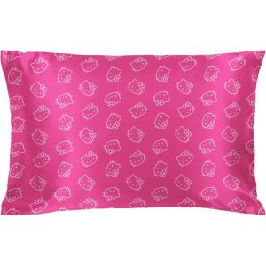 imageJay Franco Satin Pillowcase  Standard Size 20x30 Inch Silky Soft Premium Pillow Cover Pink  Strawberry ShortcakePink  Hello Kitty
