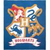 imageJay Franco Gilmore Girls Feather Knit Fluffy Throw Blanket  Measures 50 x 60 Inch Super Soft Lightweight BeddingBlue  Harry Potter