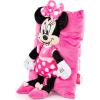 imageJay Franco Disney Minnie Mouse 3D Snuggle Pillow  Super Soft  Measures 15 Inches Official Disney ProductPink  Minnie Mouse