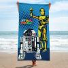 imageJay Franco Disney Stitch Kids Bath Pool Beach Towel  Super Soft ampamp Absorbent 100 Cotton Towel  Measures 28 x 58Blue  Star Wars 02