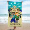 imageJay Franco Disney Stitch Kids Bath Pool Beach Towel  Super Soft ampamp Absorbent 100 Cotton Towel  Measures 28 x 58Multi  Minecraft 01