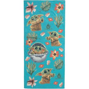 imageJay Franco Disney Stitch Kids Bath Pool Beach Towel  Super Soft ampamp Absorbent 100 Cotton Towel  Measures 28 x 58Blue  Mandalorian 01