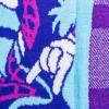 imageJay Franco Disney Mickey Mouse Faces Feather Knit Fluffy Throw Blanket  Fuzzy Blanket Measures 50 x 60 Inch  Super Soft Lightweight BeddingBlue  Ghost Spider