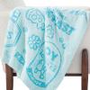 imageJay Franco Disney Mickey Mouse Faces Feather Knit Fluffy Throw Blanket  Fuzzy Blanket Measures 50 x 60 Inch  Super Soft Lightweight BeddingBlue  Gilmore Girls