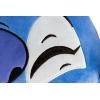 imageJay Franco Disney Pixar Inside Out Sadness Nogginz Set  40 x 50 Inch Lightweight Travel Throw Blanket ampamp Pillow  Kids Super Soft 2 Piece Bedding SetMulti  Lilo  Stitch