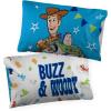 imageJay Franco Disney Pixar Toy Story Youve Got A Friend in Me 2 Pack Pillowcase  DoubleSided Kids Super Soft Bedding Features Buzz and Woody