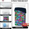 imageJay Franco Kids Comforter Set Includes Sheets and Pillow Covers  Soft and Cozy Bed Set for Stylish Room Decor Black  Spiderman 7 Piece Full BeddingBlack  Cars