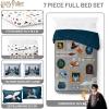 imageJay Franco Kids Comforter Set Includes Sheets and Pillow Covers  Soft and Cozy Bed Set for Stylish Room Decor Black  Spiderman 7 Piece Full BeddingDark Grey  Harry Potter