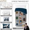 imageJay Franco Kids Comforter Set Includes Sheets and Pillow Covers  Soft and Cozy Bed Set for Stylish Room Decor Black  Spiderman 7 Piece Full BeddingDark Grey  Harry Potter