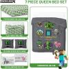 imageJay Franco Kids Comforter Set Includes Sheets and Pillow Covers  Soft and Cozy Bed Set for Stylish Room Decor Black  Spiderman 7 Piece Full BeddingGrey  Minecraft Movie