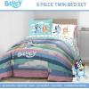 imageJay Franco Kids Comforter Set Includes Sheets and Pillow Covers  Soft and Cozy Bed Set for Stylish Room Decor Black  Spiderman 7 Piece Full BeddingMulti  Bluey  Bingo