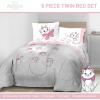 imageJay Franco Kids Comforter Set Includes Sheets and Pillow Covers  Soft and Cozy Bed Set for Stylish Room Decor Black  Spiderman 7 Piece Full BeddingWhite  Aristocats