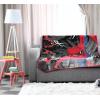 imageJay Franco Kids Plush Throw Blanket  Soft ampamp Comfy 46x60 Inches Throw for Couch or Bed  Cozy Home Dcor for Living Room ampamp Bedroom Black  Spiderman